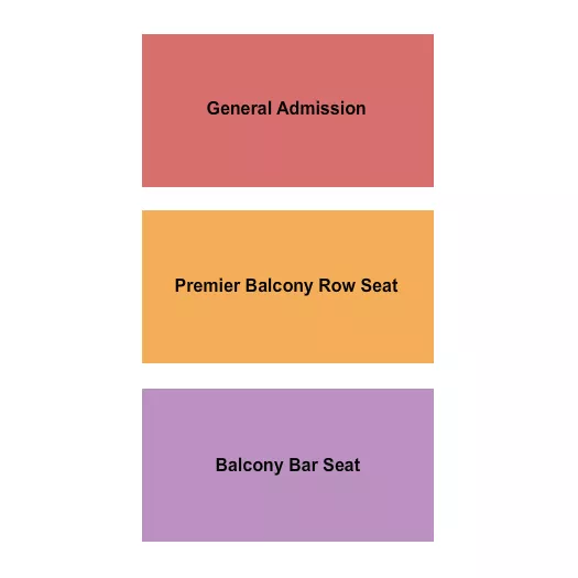 seating chart for Howard Theatre - DC - GA/Premier/Bar - eventticketscenter.com
